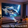 thumbnail image 4 of Magcubic Mini Proyector 8K Compatible con WiFi 6 y BT 5.4, Altavoz con Base de Sonido de 5 W, Tecla Vertical Automática Proyector Portátil Giratorio de 180° para el Hogar Recámara Películas, 4 of 6