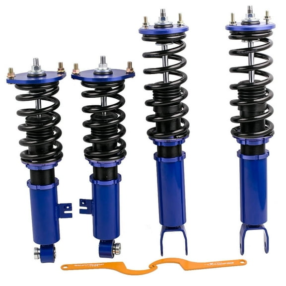 Maxpeedingrods Coilovers Suspension Strut Kits for Nissan Fairldy Z 300ZX Z32 1990-1996 Shock Absobers Adj. Height
