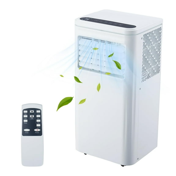 10000BTU Portable Air Conditioner 3 in 1 w/LCD Display Remote Control,Fast Cooling Up to 450 sq.ft,AC Cooling,Dehumidifier,Fan for Bedroom,Office