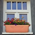 thumbnail image 5 of Southern Patio 36 In Medallion Hanging Windowsill Garden Box Planter, Terracotta, 5 of 6