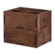 thumbnail image 1 of Organizador de escritorio de madera con compartimentos Organizador de almacenamiento de medios multipropósito Soporte de control remoto para tocador 2 capas sin mango, 1 of 9