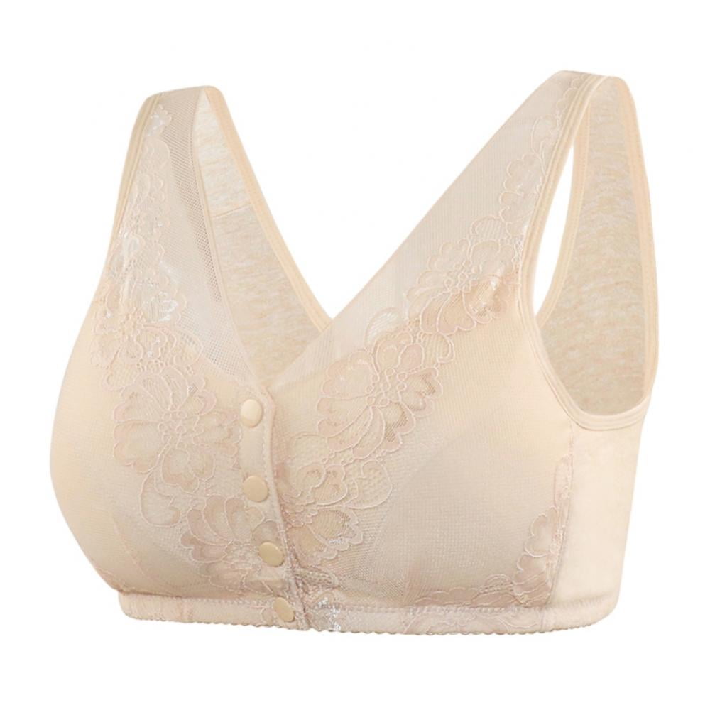 Xmarks Bras for Older Women with Sagging Breasts Back Support Front ...
