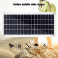 thumbnail image 3 of 4X 15W Solar Panel 12-18V Solar Cell Solar Panel for Phone RV Car MP3 PAD Charger Outdoor Battery Supply B, 3 of 7