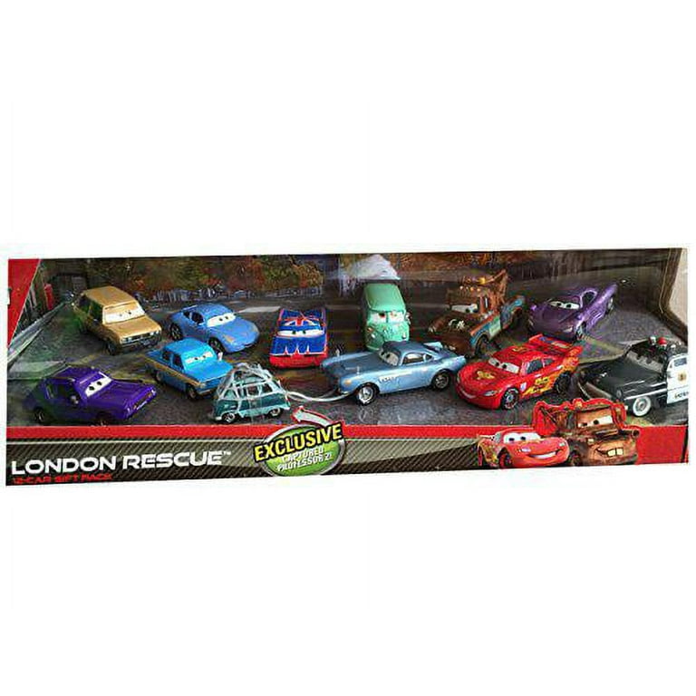 Disney Cars 2 London Rescue with Captured Professor Z - 12 Car