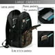 thumbnail image 4 of Easygdp Decorative Feathers Mochila para Laptop de Viaje con Puerto USB, Mochila para Laptop con Puerto de Carga USB para Mujeres y Hombres, 4 of 7