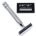 thumbnail image 2 of Parker 91R Super Heavyweight Double Edge Safety Razor & 5 Parker Premium Blades, 2 of 6