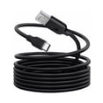thumbnail image 1 of Cable USB 1Hora  2 metros, Entrada y Salida Tipo C, Carga Rápida 2.1A; Negro, 1 of 3
