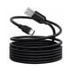 thumbnail image 1 of Cable USB 1Hora  2 metros, Entrada y Salida Tipo C, Carga Rápida 2.1A; Negro, 1 of 3
