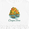 thumbnail image 4 of Inktastic Cinque Terre Coastal Illustration Girls Toddler Dress, 4 of 5