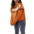 thumbnail image 1 of Chandail Décontracté d'Halloween pour Femmes Col Rond Fantôme Manches Longues Raglan Tricoté pour Femmes, 1 of 5