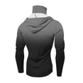 thumbnail image 3 of Mens Cooling Hoodies 2026 Hiking Fishing Summer Long Sleeve Casual Upf 50 Breathable Lightweight Shirts Dark Gray 2XL, 3 of 3