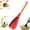 Red, variant on Cedar and Ash Spoon, Multifunction Spatula Cooking Spoon, Cooking Spoon for Nonstick Cookwares, 2-in-1 Long Wood Head Matte Silicone Scoop Salad Spoons for Cooking Heat Resistant Utensils Kitchen