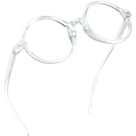 LifeArt Blue Light Blocking Glasses, Anti Eyestrain, Computer Reading Glasses, Gaming Glasses, TV Glasses for Women Men, Anti Glare (Clear, +2.25 Magnification)