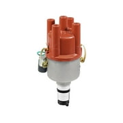 Ignition Distributor with Cap and Rotor - Centrifugal Advance, Points and Condenser - Compatible with 1961 - 1978 Volkswagen Beetle 1962 1963 1964 1965 1966 1967 1968 1969 1970 1971 1972 1973