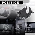 thumbnail image 4 of Actuador de control de puerta de mezcla de calefacción HVAC - para Ford para Mustang 2005-2009 Plástico Negro Blanco - 1 Pc, 4 of 6