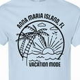 thumbnail image 4 of Inktastic Summer Vacation Mode Anna Maria Island Florida T-Shirt, 4 of 5
