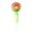 Green, variant on LSLJS Portable Handheld Fan, Cute Fruit Design Powerful Mini Personal Fan USB Rechargeable Battery Operated Desktop Table Fan with Phone Holder Base, Strong Airflow Quiet Cooling Fan for Home Office