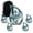 Cat Urn-6, variant on MUKTIVE Cat Glow Combo Sets Memorial Urns for Ashes Adult Female, Funeral Urn for Ashes Adult Man, Decorative (1 Large 10 ", 4 Keepsake 3 ")