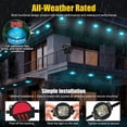 thumbnail image 3 of Cadena de luces LED impermeables Geodurn para exteriores, 150 pies, 3 of 8