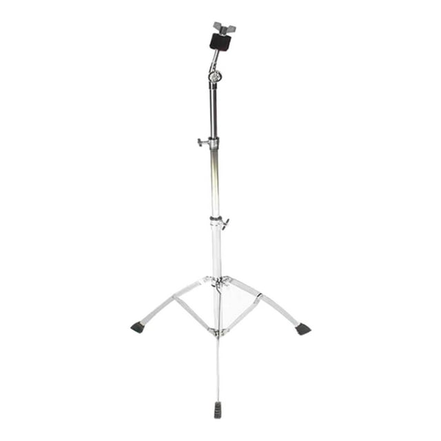 Milaget Support Droit pour Cymbale avec Pieds en Caoutchouc Support Triangulaire pour Sol Instrument de Musique