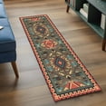 thumbnail image 3 of 2'x6' Rug Runners for Hallways Kitchen, Vintage Southwest Non Slip Entryway Beside Floor Carpet Runner, Ethnic Modern Geometric Washable Laundry Room Bedroom Throw Rugs Mat for Family Pet, 3 of 8