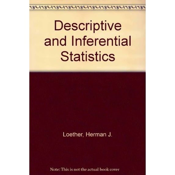 Pre-Owned Descriptive and inferential statistics: An introduction (Hardcover) 0205111866 9780205111862