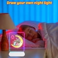 thumbnail image 2 of Tablero de Dibujo LED Lámpara Nocturna Recargable para Niños MOKOQI, 2 of 9