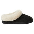 thumbnail image 4 of DEARFOAMS Women's Slippers In Black, M(7-8), 4 of 5