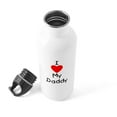 thumbnail image 4 of CafePress - I Love My Daddy Stainless Water Bottle 1 - Stainless Steel Water Bottle, Sports Bottle, 1.0L, 4 of 5