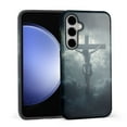 thumbnail image 2 of FKBRCL4U Compatible with Samsung Galaxy S25 Case Large Cross Jesus Dark Sky Clouds Pattern for Girl Full Body Design Soft Silicone Drop Shock Scratch Protection, 2 of 7