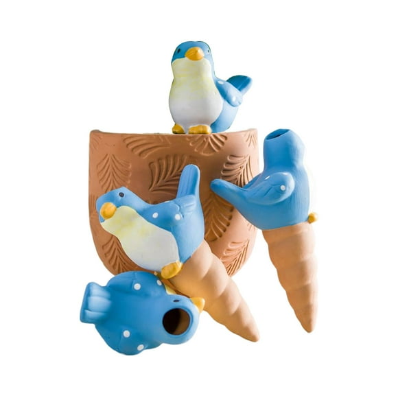 4Pcs/Set Bird Automatic Plant Self Watering Spikes Garden Home Flower Drip Waterer Tool