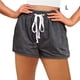 thumbnail image 3 of Guardurnaity Pantalones cortos Elástico Correr Entrenamiento Pantalones cortos Pantalones de chándal Ropa de verano Prendas para la parte inferior del cuerpo Gris oscuro L, 3 of 4