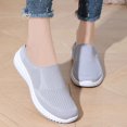 thumbnail image 5 of YYYMEIII Backless Sneakers Women's Spring and Summer New Fly Weaving Hollow Colorblocking Upper Metal Chain Slope Heel Casual Shoes 43 Grey, 5 of 8