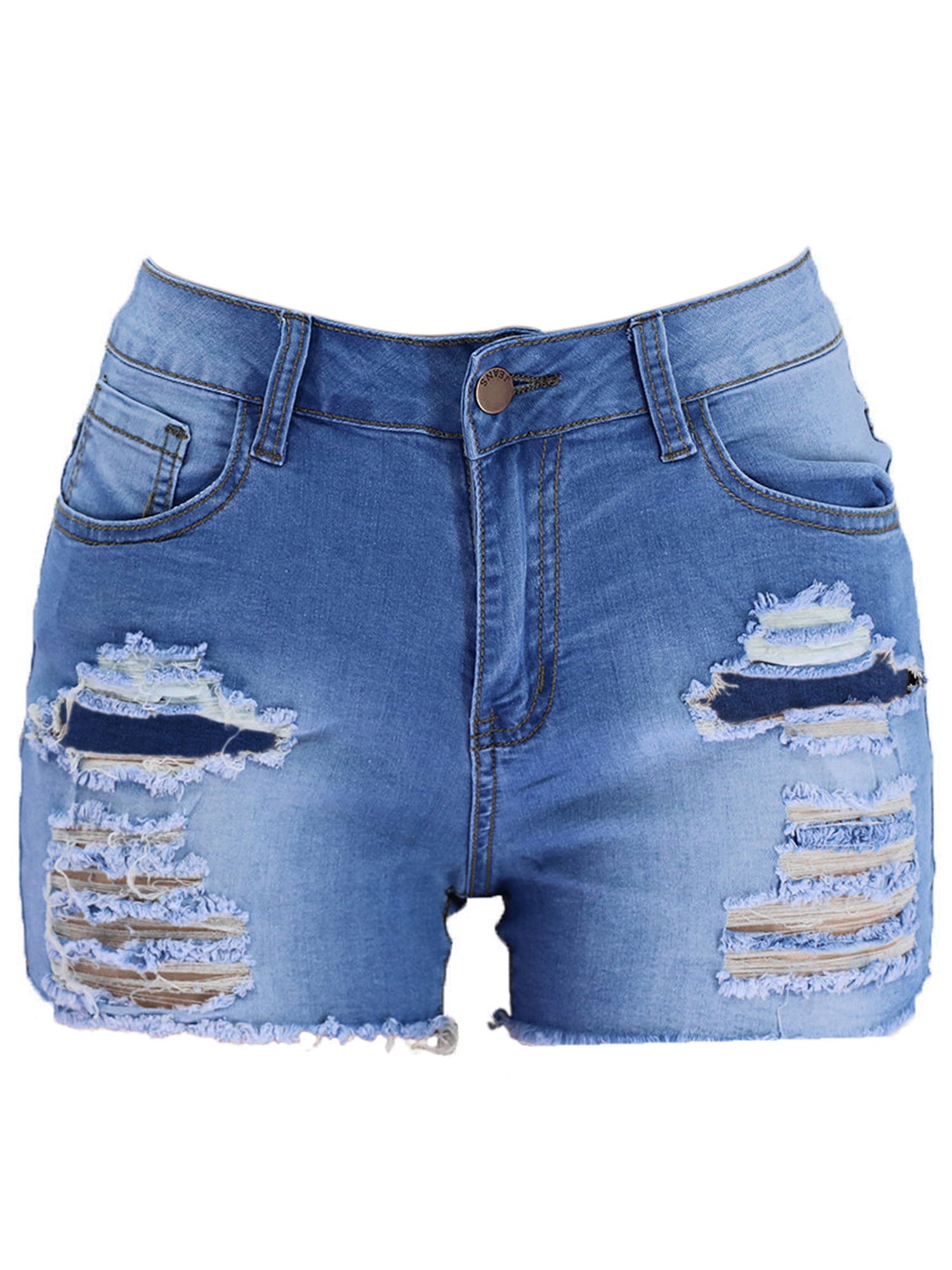 ripped jean shorts womens