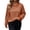 Orange-31, variant on Perfectbot Women's Oversized Striped Crewneck Sweatshirt, Relaxed Fit Long Sleeve Pullover Fall Winter Top
