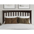 thumbnail image 5 of AFI Becket Full Solid Wood Low Profile Platform Bed with Matching Footboard, Espresso, 5 of 11