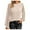 Beige, variant on Womens Tshirts Long Sleeve Womens Tunic Tops Fall Cut Out Lace Fashion Clothing Knit Y2K Cute Tee Shirts Beige 2XL