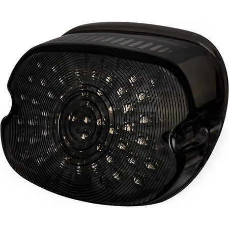 MOVOTOR Led Tail Light LED Brake Turn Signal Rear Light Low Profile Smoked Taillights Compatible with Harley Davidson Dyna Sportster 883 1200 Road King