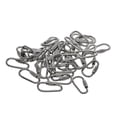 thumbnail image 1 of GUOOL 50 Pieces Heavy Duty Carabiner Clips Screw Lock Hook Keychain for Home, Camping,, 1 of 9