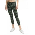 thumbnail image 2 of Calvin Klein Performance Women's High Waist Supershine Printed 7/8 Jersey Tights, Camo Mesh, L, 2 of 4