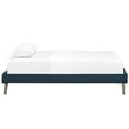 thumbnail image 4 of Modway Helen Fabric Upholstered/Solid Wood Frame Twin Platform Bed in Azure, 4 of 5