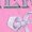 031006-Pink-2, variant on 230G Washed T-Shirt With Fashionable Pattern Design At The Front And Back, Made Of High-Quality Wax Printed, Machine Washable, Suitable For Both Men And Women, With A Certain Thick