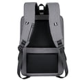 thumbnail image 2 of Mochila de negocios de tela Oxford de cuero con estereotipos urbanos simples para jóvenes, deportes y ordenador, 2 of 4