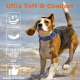 thumbnail image 6 of Minzimin Reflective Dog Collar, Soft Neoprene Padded Pet Collar for Small, Medium, Large Dogs, Adjustable Puppy Collars with Quick Release Buckle, Safe Breathable Nylon Dog Collars for Puppies, 6 of 7