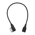 thumbnail image 1 of For Music Interface MMI to USB Cable Data Sync Charging Adapter,1 x to USB Female AUX Cable for /, 1 of 4