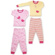 Gerber - Long John 2-Piece Sets, 2-Pack, Toddler Girl