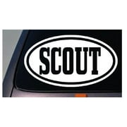 Scout 6" Sticker Decal Boyscout Ranger Girl Scout *C927*