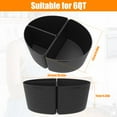 thumbnail image 3 of 3 Pcs Slow Cooker Divider Liner Fit 6 QT Pot Leakproof Slow Cooker Divider Liner Reusableilicone Slow Cooker Divider Liner Heat Resistant Cooking Liner Dishwasher Safe, 3 of 9