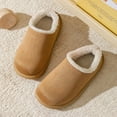thumbnail image 6 of Drecage Kids Slippers Boys Girls Fuzzy House Slippers Soft Warm Bedroom Shoes, 6 of 7