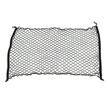 Unique Bargains Car Trunk Boot Storage Luggage Organiser Cargo Elasticated Nylon Net 47" x 28